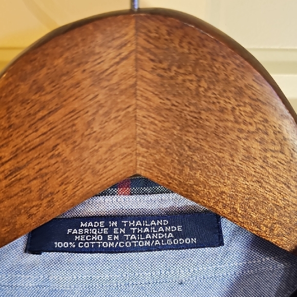 Tommy Hilfiger Men's XL Multicolor Plaid Shirt - Picture 7 of 7